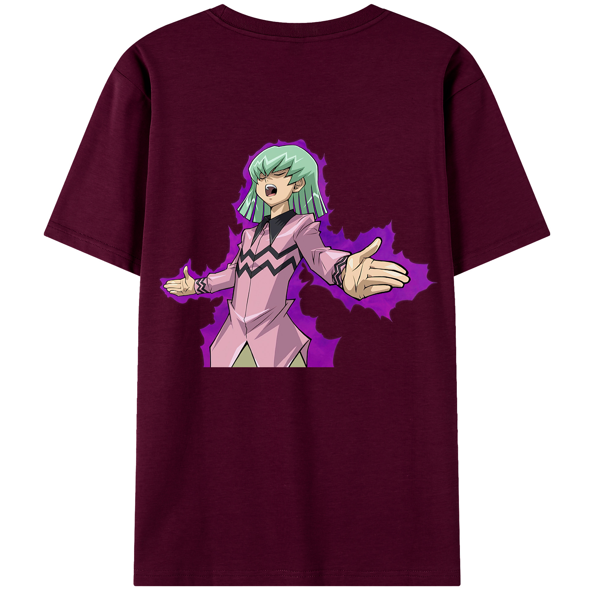 （画像用） 遊☆戯☆王 Yu-Gi-Oh! レディース半袖Tシャツ(バックプリント)
